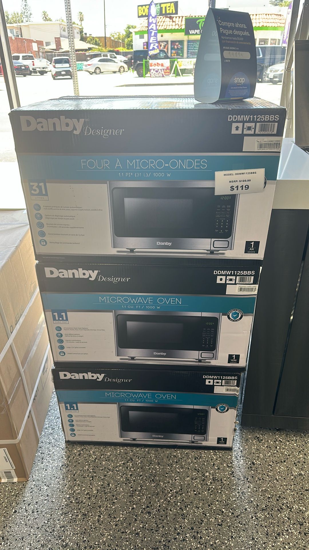 Danny 1.1 Cubic Microwave