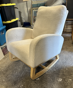 Cream Nursery Rocking Chair