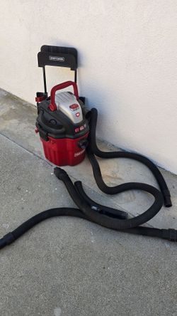 Craftsman 5-Gallon Wall-Mount Wet/Dry Shop Vacuum – Works Great!