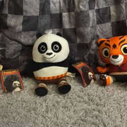 Kung Fu Panda Plush Set