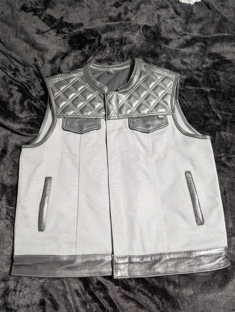 Leather Vest xL First Co