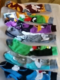 Cartoon Socks 7 Different Colors $ 15 For All Or 2for $ 5