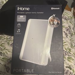 Ihome mirror and speaker