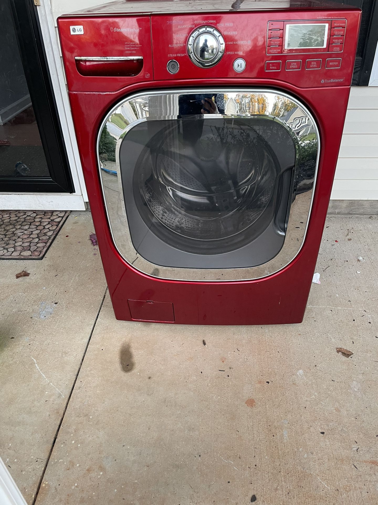 Lg Washer-$50- (Spin Cycle Not Working)
