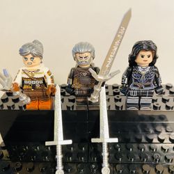 The Witcher Minifigures Set | New Custom Lego Compatible Toys
