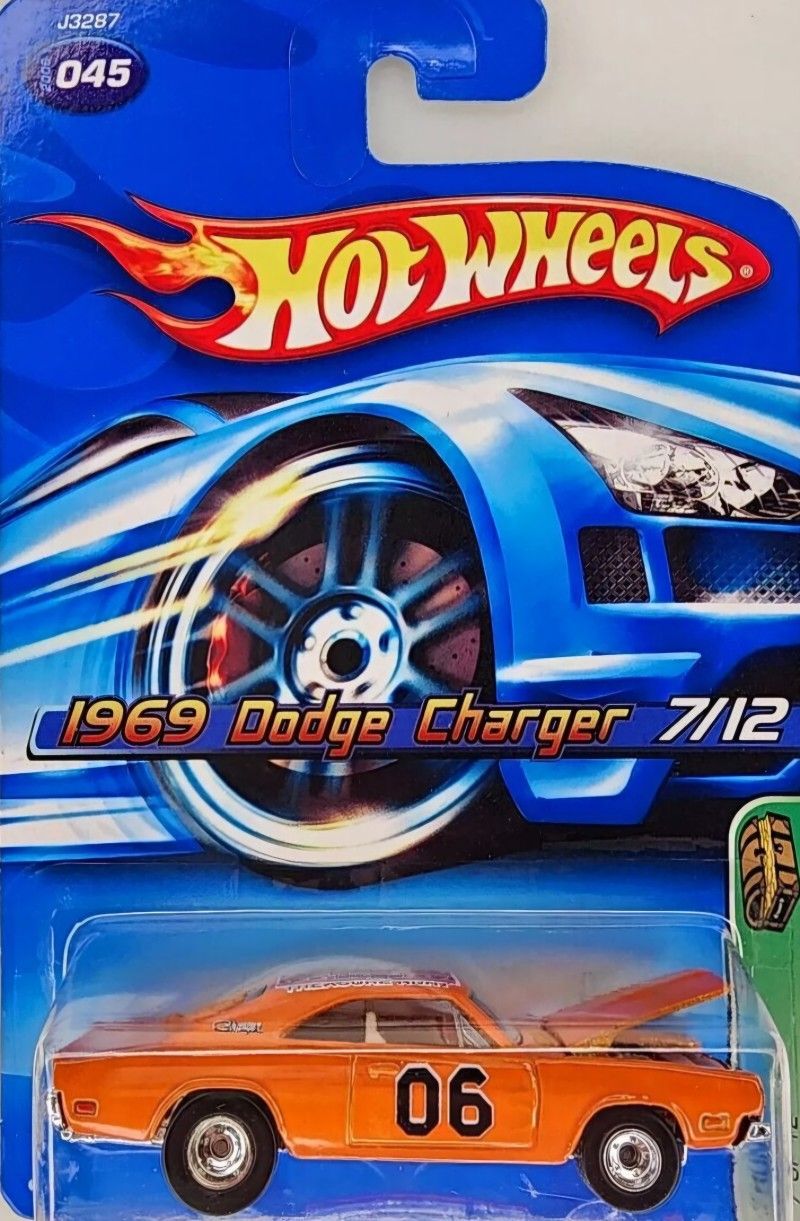 2006 HOT WHEELS 1969 DODGE CHARGER GENERAL LEE TREASURE HUNT 7/12 RR ORANGE,All Products : American Fashion Style Bags On Sale