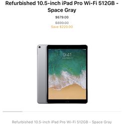 iPad Pro 10.5 inch 