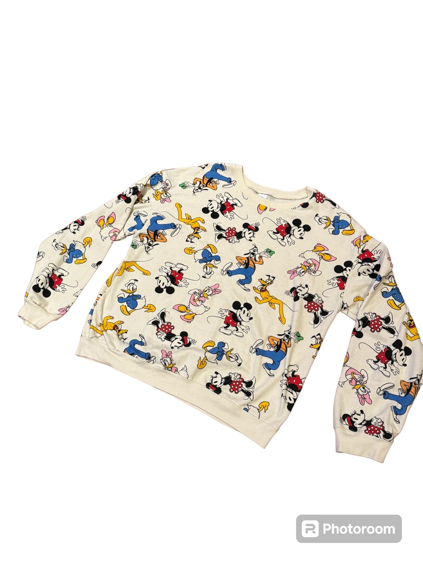 Vintage Disney Mickey Mouse Crewneck Sweater