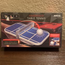 Hand Held Table Tennis with Lights & Sounds 