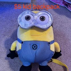 $5 Minion Kid  Backpack