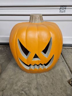 21" Jack O Lantern Halloween Pumpkin