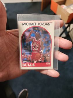 MICHAEL JORDAN 1989 NBA HOOPS Basketball Card