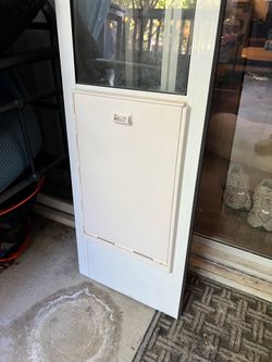 Sliding Door Dog Door Insert