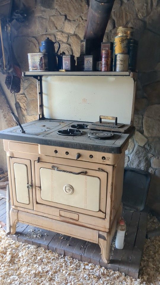 Beautiful Vintage Wood Burning Stove
