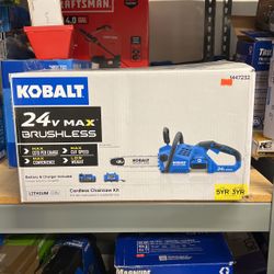 Kobalt Cordless Chainsaw Kit