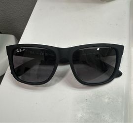 Ray-Ban Polarized Sunglasses Matte Black