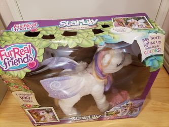 StarLily pony - respond by touch and lights up in multiple colors