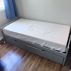 Double Bed With Storage Drawers