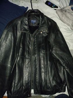 Punk leather jacket custom art work