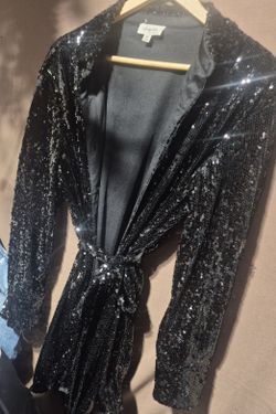 Spingfeild Haze Sequin Robe Size Med Fairley New 