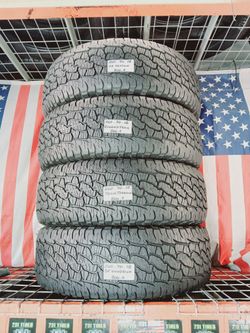 ✅ 4 NICE USED TIRES 265/70R18 BF GOODRICH ADVANTAGE TERRAIN 265 70 18