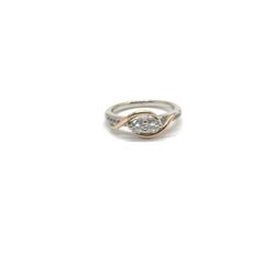 14K 2T 4G 16 Diamond.27 CTW Ladies Ring EPJ028673