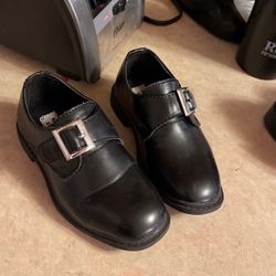 Boys Black Shoes