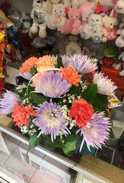 Basket of flowers