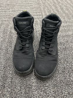Dr. Martens Rakim Black Utility Chukka Boots Men's Size 11