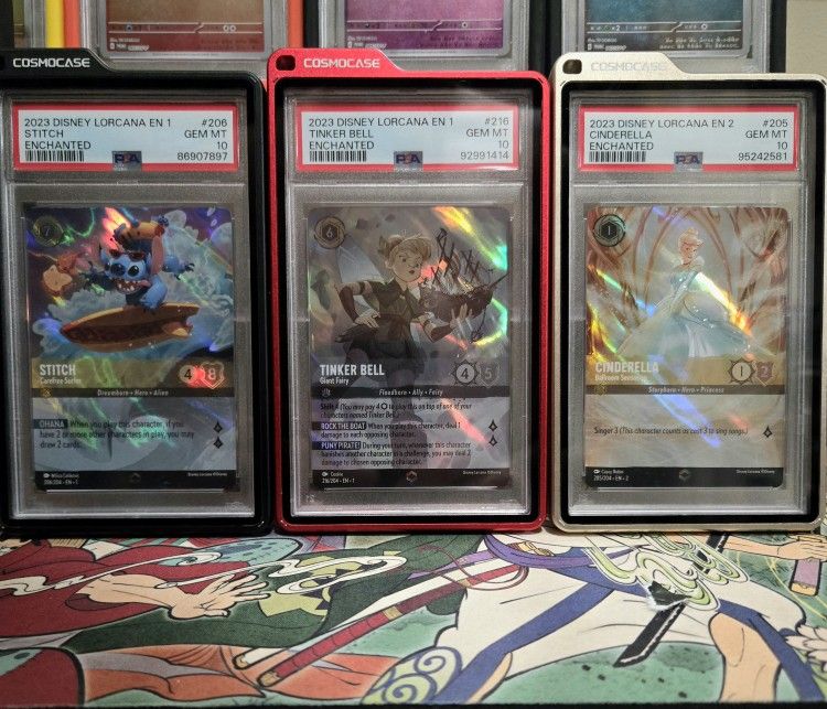 Disney Lorcana Enchanted Psa 10s 
