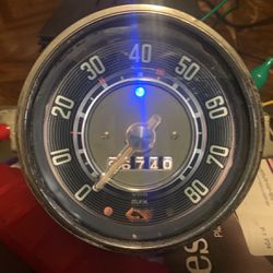 68 VW Speedometer 