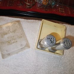 Salt @ Pepper Antique Shakers