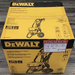 Dewalt 2400 PSI 1.1 GPM Cold Water Electric Pressure Washer Brand New 