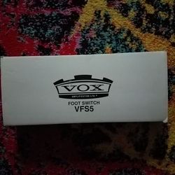 VOX VFS5 FOOTSWITCH