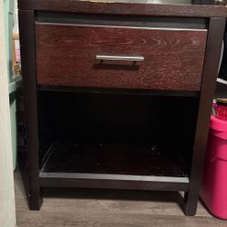 Wooden Nightstand