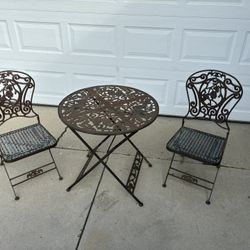 Wrought Iron Table
