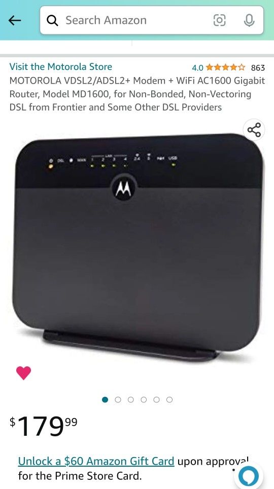 Motorola DSL Modem