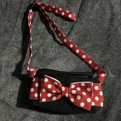 Minnie Mouse Red Polka Dot Belt Bag