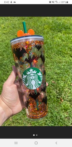 Mickey Bats reusable starbucks Cup!