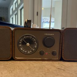 Turn Back Time—Then Turn Up the Tunes! • Crosley CR3019A Trios Stereo 