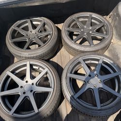 Rohana Rc7 wheels set