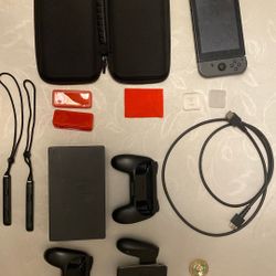 Nintendo Switch And 5 Games