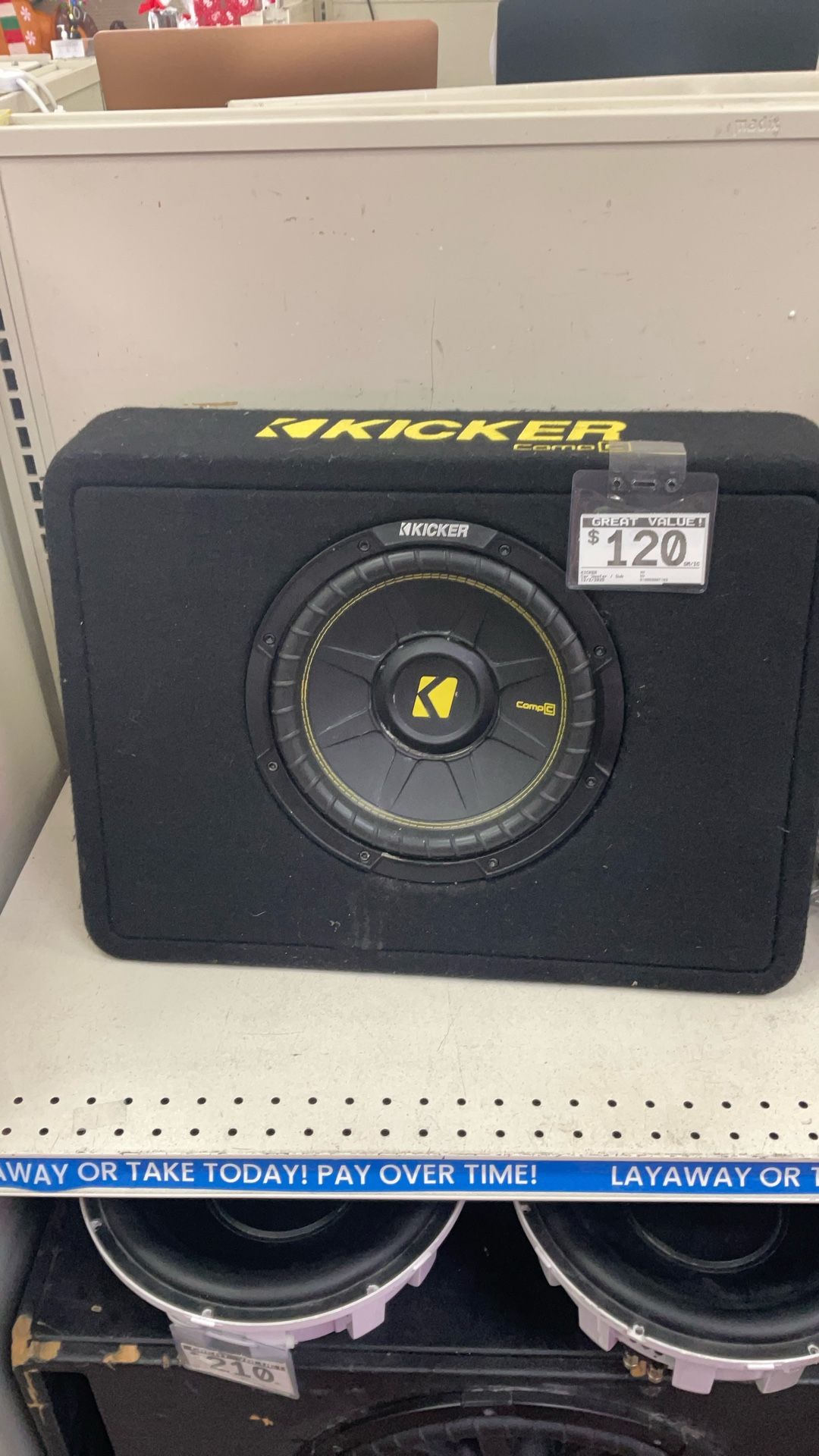 Kicker Comp C Car Woofer/ Sub