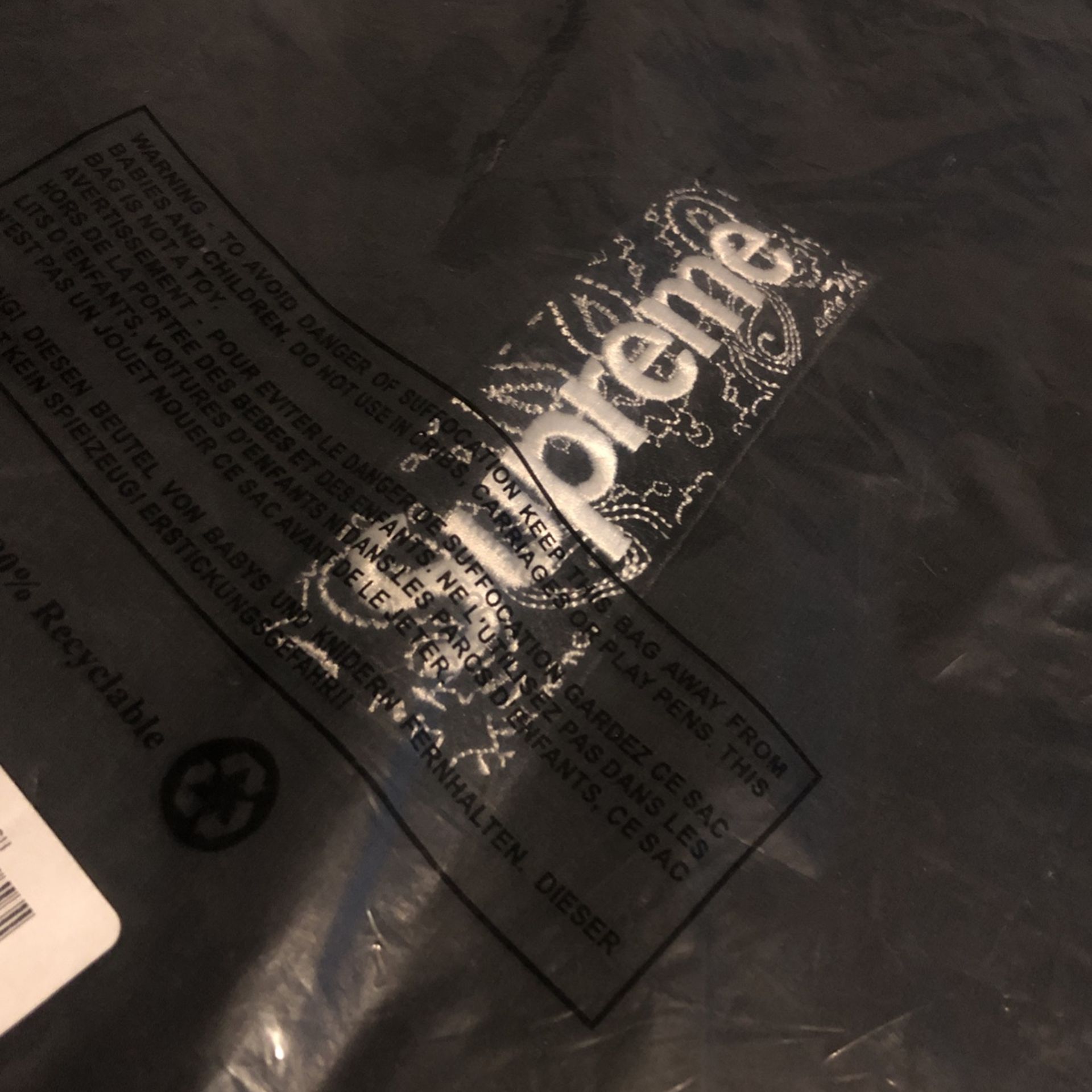 Supreme Hoodie Bandana Box Logo