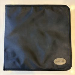 CD Case, 104 Capacity Nylon DVD Case Protective CD Holder Portable Disc Storage Organizer Bag for Car Home (Black 92 Capacity)