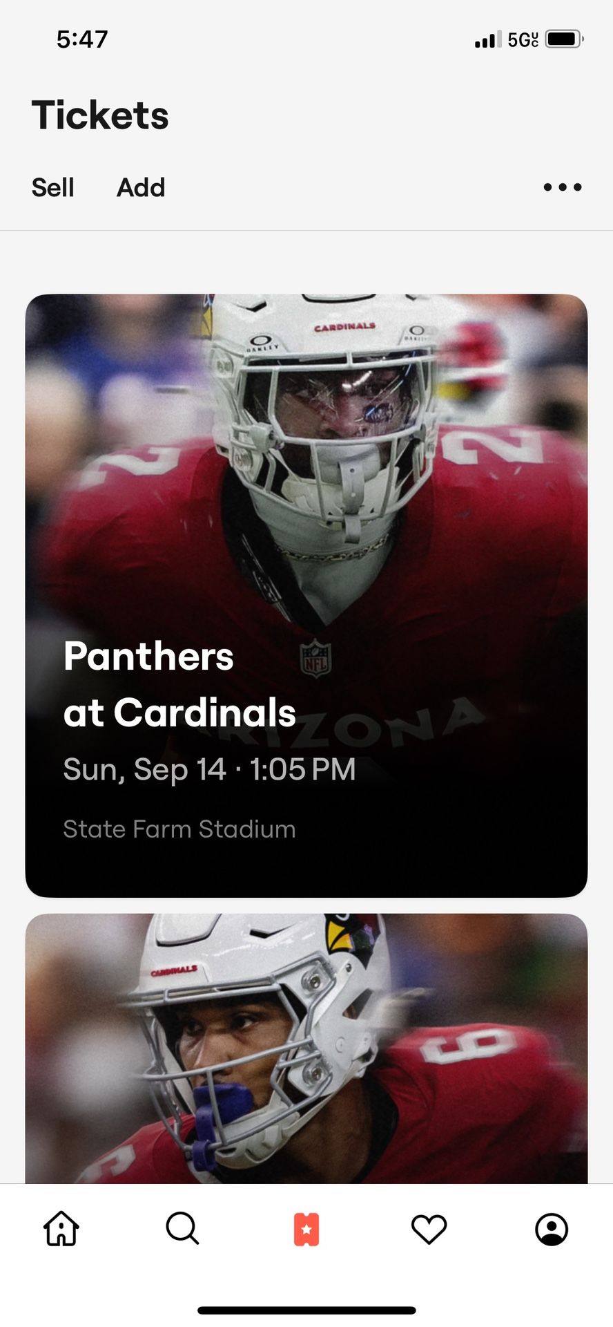 Cardinals Vs Panthers Tickets