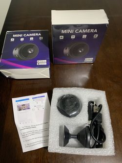 2 Mini Cameras 