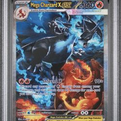 Mega Charizard X EX Phantasmal Flames PSA 10