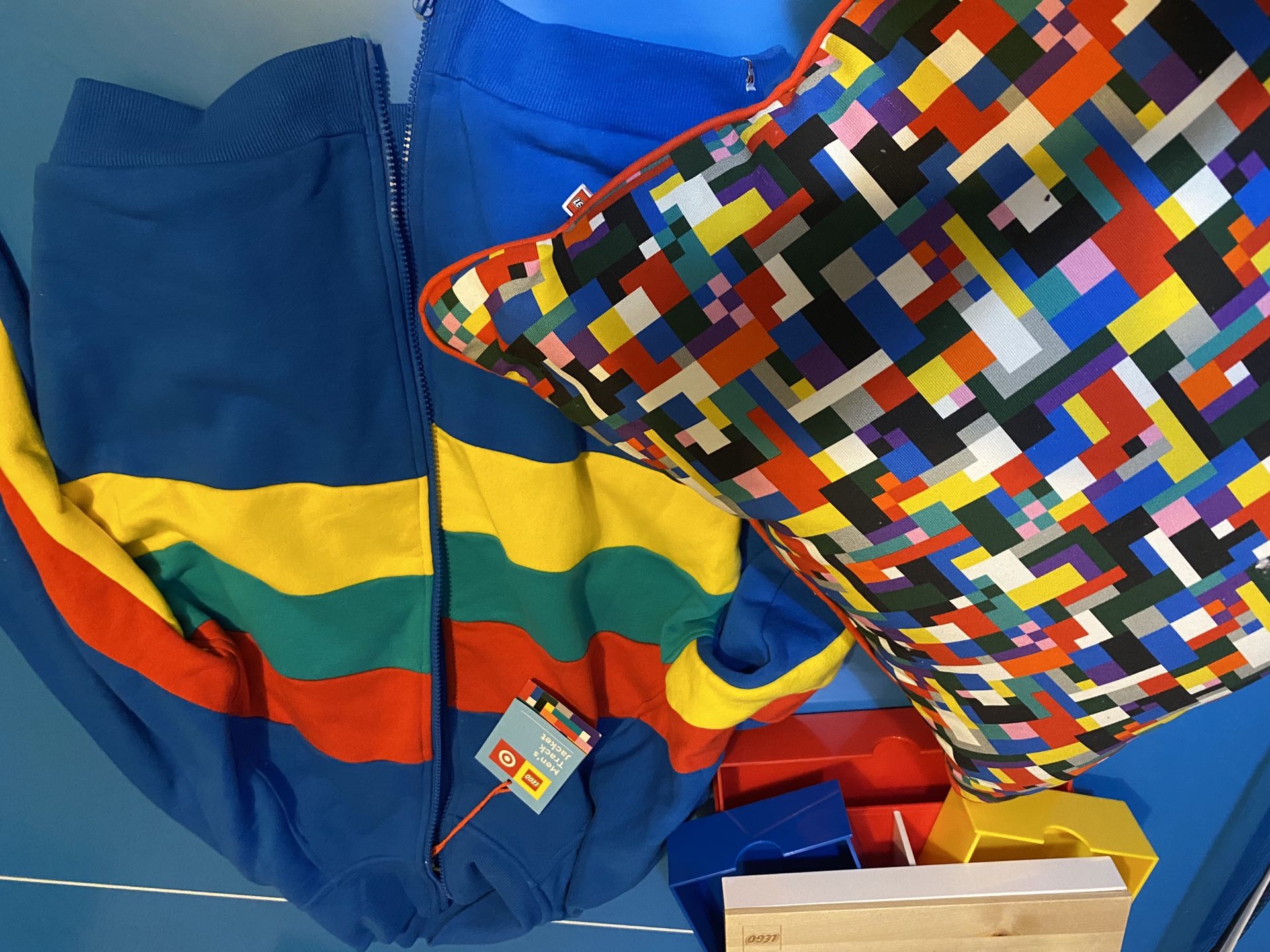 Lego Target Collection - Lego Box, Lego Pillow & New Lego Running Jacket (unisex)
