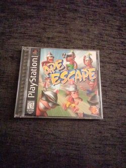 Ape escape PS1 complete and in amazing condition